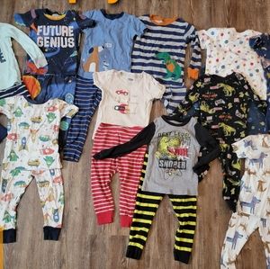 12 sets of pajamas